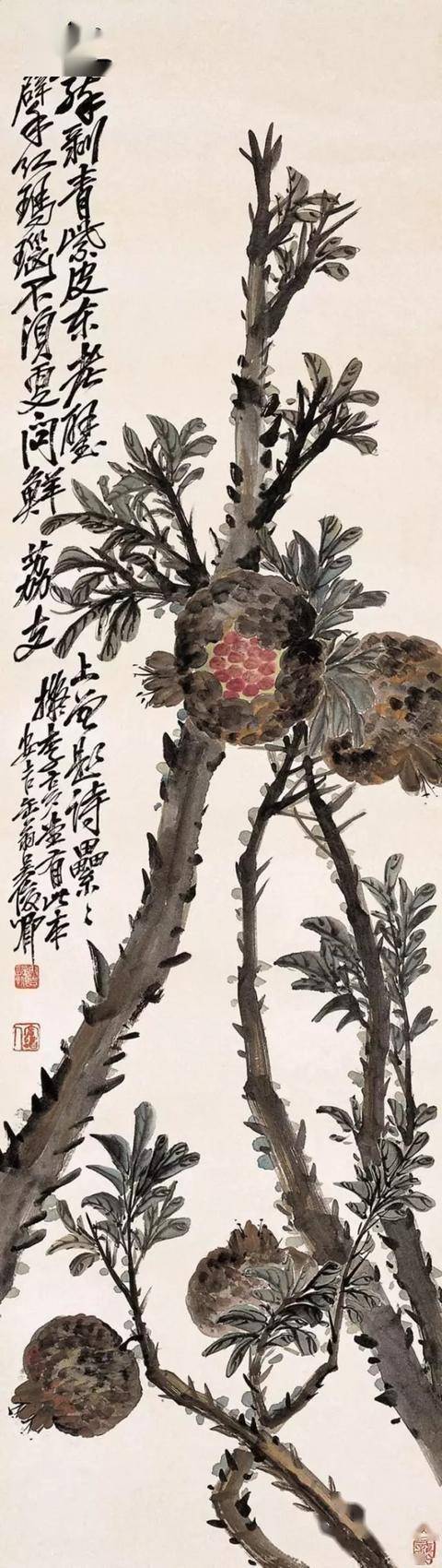 吴昌硕的线条，有种让人着迷的魔力 名人名家 第6张