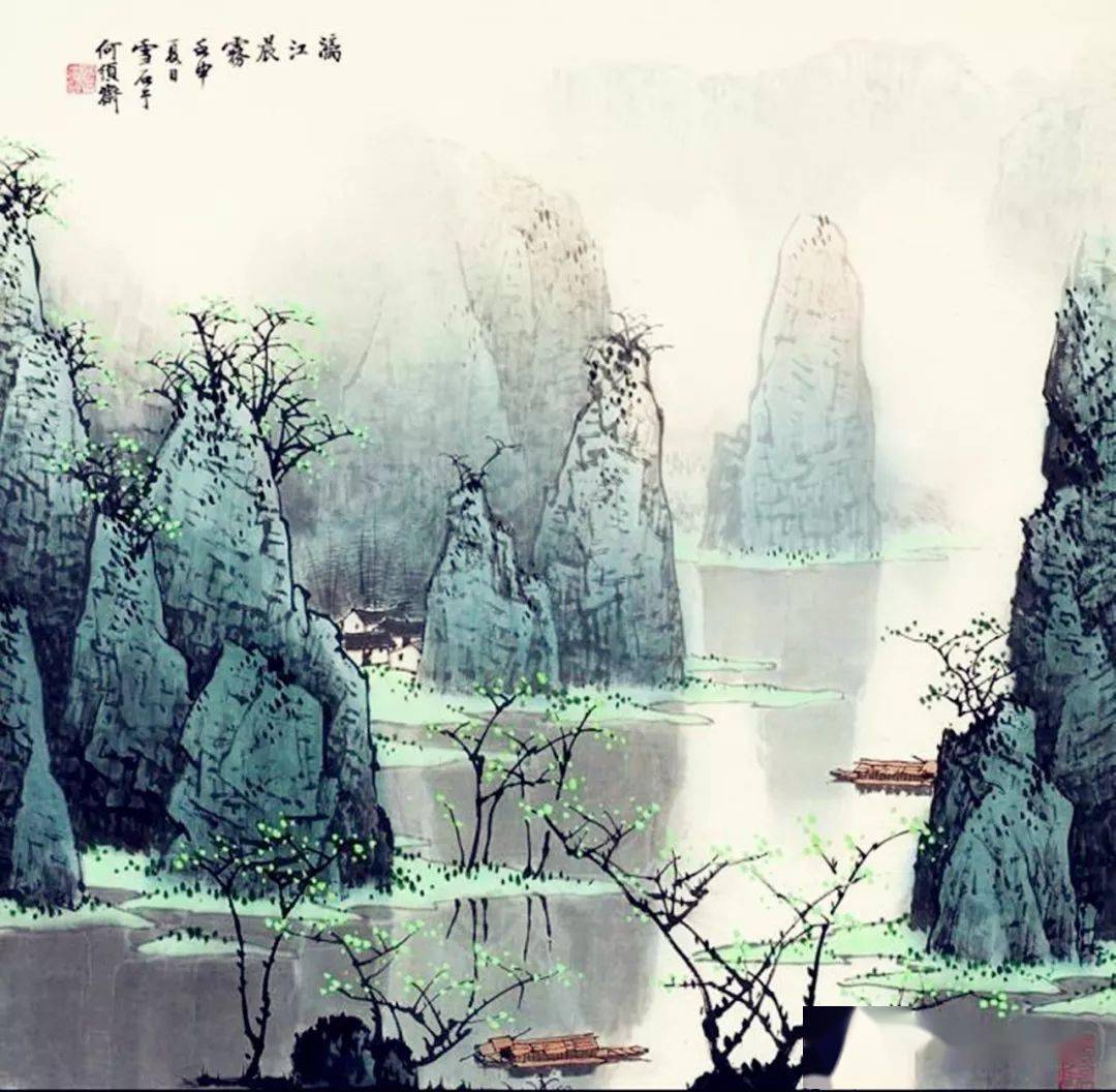 桂林山水甲天下——白雪石笔下的桂林 名人名家 第30张