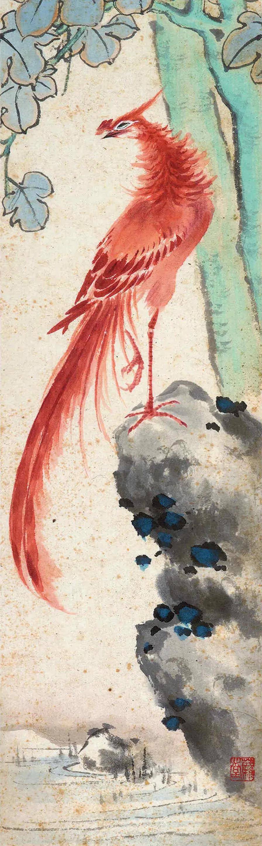 王雪涛花鸟十二条屏：清新活泼、生意盎然！ 名人名家 第7张