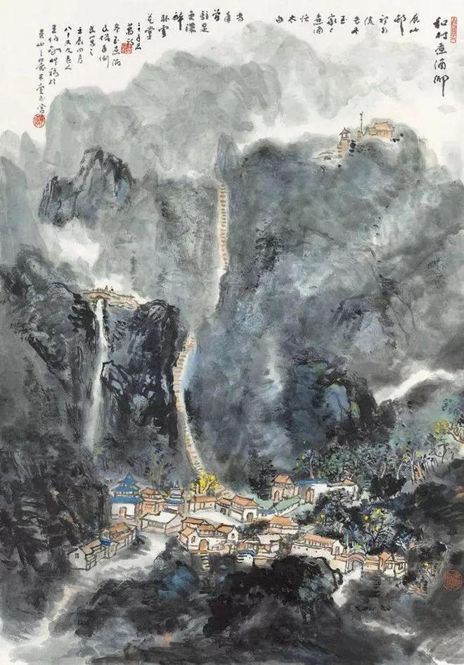 王伯敏画画：一山一云，一树百叶，都大气磅礴 名人名家 第48张