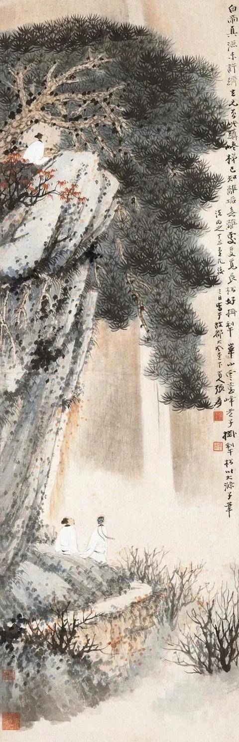 张大千笔下的四类山水，绘尽人间仙境！ 名人名家 第6张