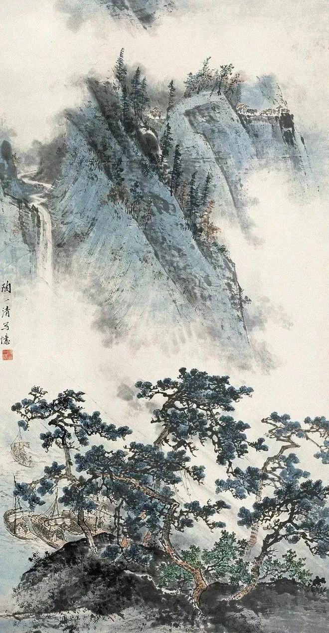 陶一清笔下的云烟山水，唯美至极 名人名家 第19张