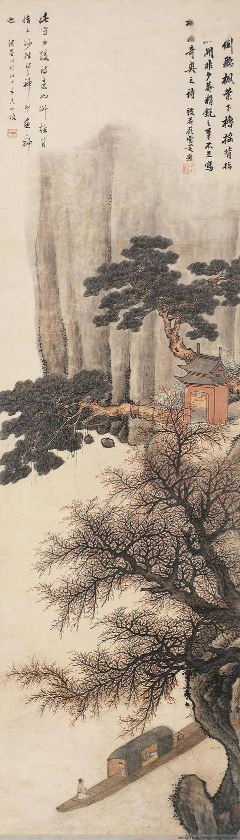 清代张崟山水画作品 名人名家 第19张