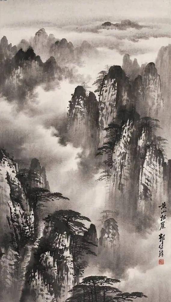 郭传璋：云海山水，氤氲淋漓 名人名家 第7张