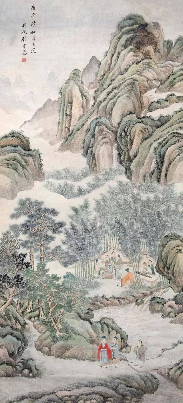 清代顾鹤庆山水画︱笔墨清逸，尽显文人情怀 名人名家 第12张