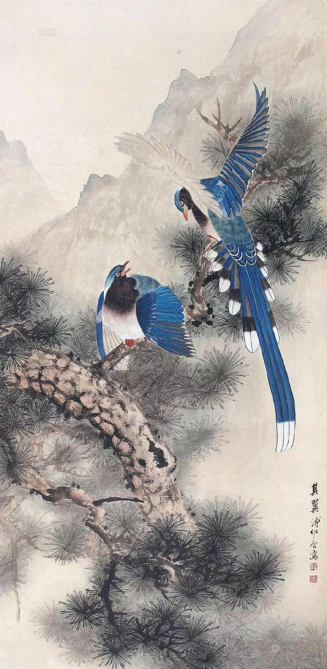 中国花鸟画画家张其翼绘画作品 名人名家 第28张