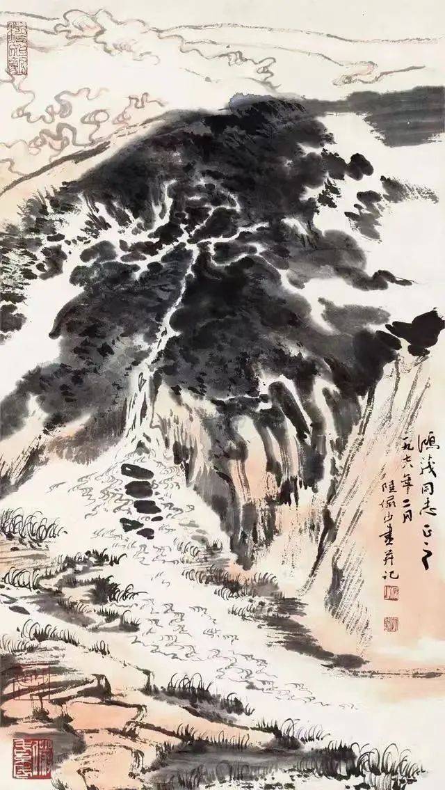 陆俨少：黄宾虹作画从大到小，我是从小到大 名人名家 第10张