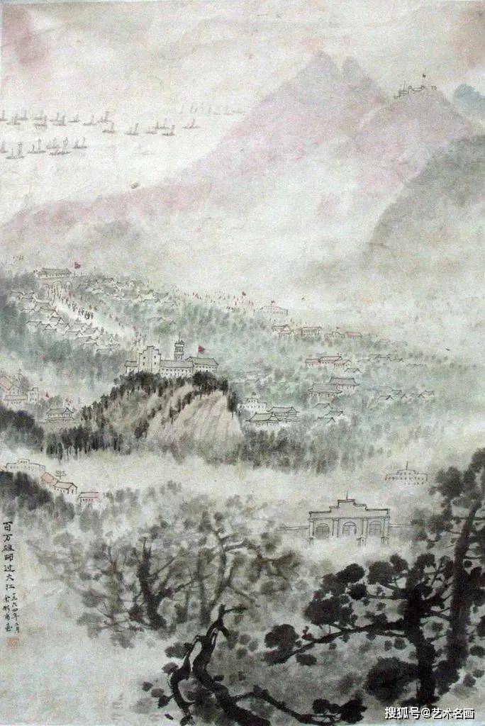 著名山水画家余彤甫作品欣赏! 名人名家 第20张