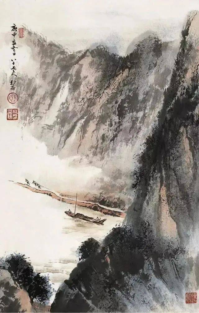 关松房的山水画，气势十足！ 名人名家 第11张