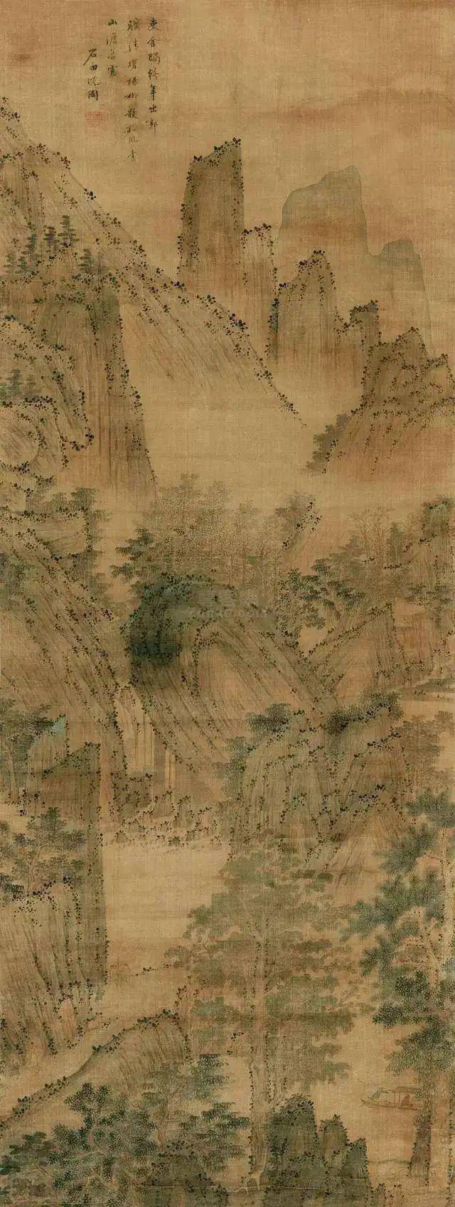 沈周山水画：明代文人画风的典范 名人名家 第43张