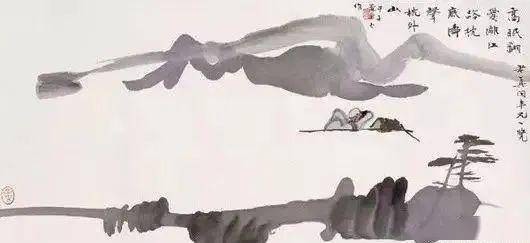 “画坛鬼才”黄永玉的山水画，别有趣味！ 名人名家 第13张