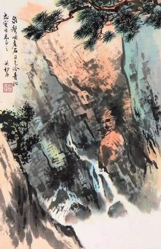 关松房的山水画，气势十足！ 名人名家 第13张
