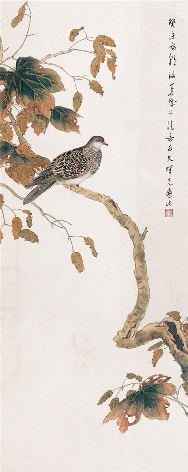 岭南画派大家司徒奇精品花鸟画作品欣赏 名人名家 第19张