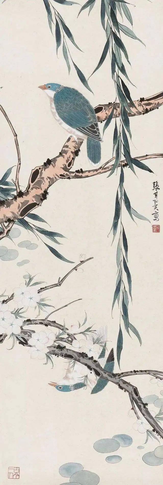 张其翼：与田世光齐名 其花鸟画清新刚健 气韵生动！ 名人名家 第19张