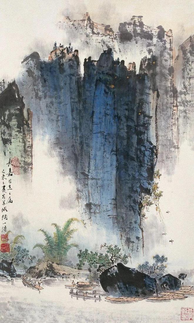 陶一清笔下的云烟山水，唯美至极 名人名家 第13张