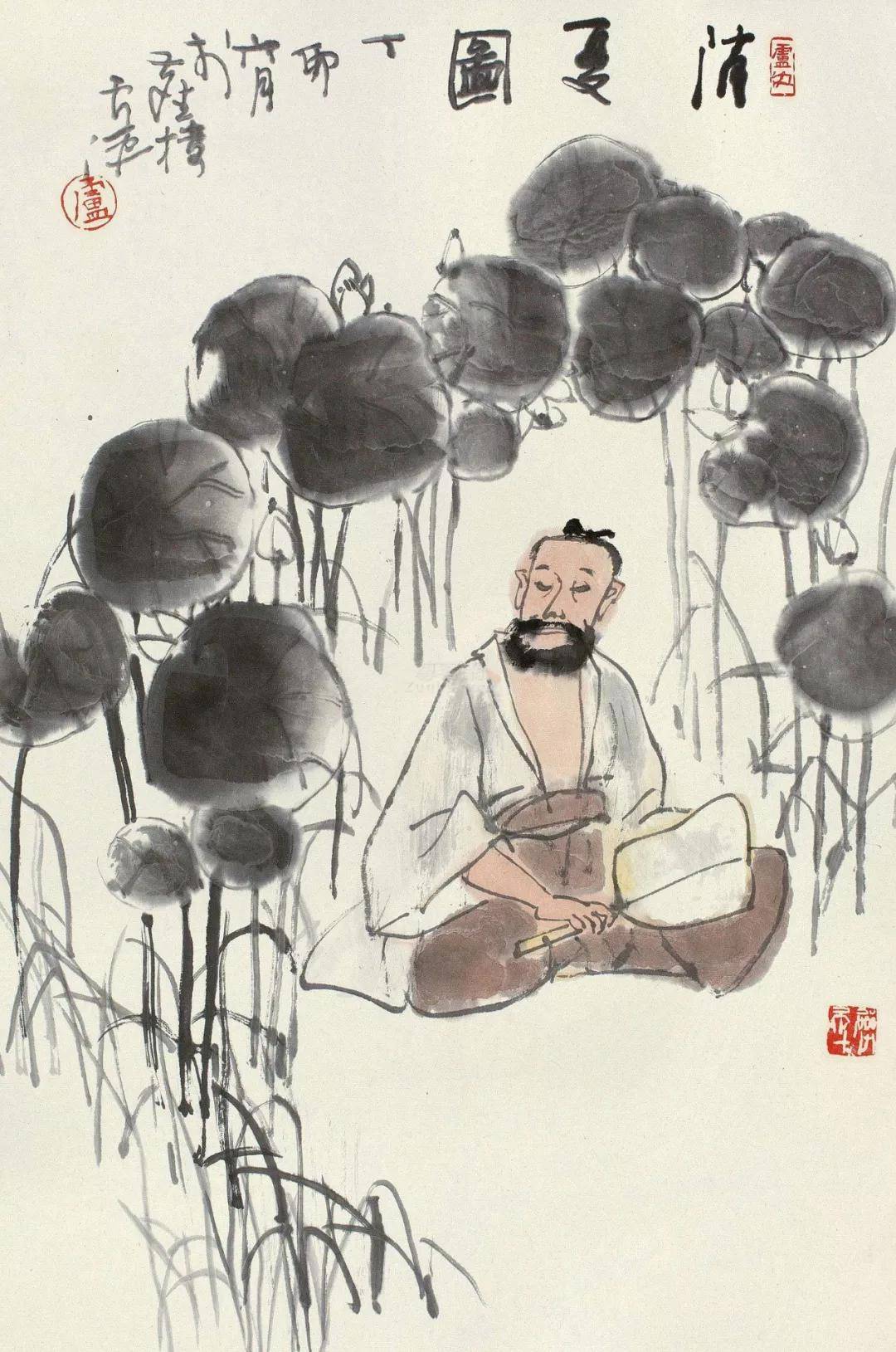 卢沉：有些老先生画了一辈子，越画越匠气 名人名家 第9张
