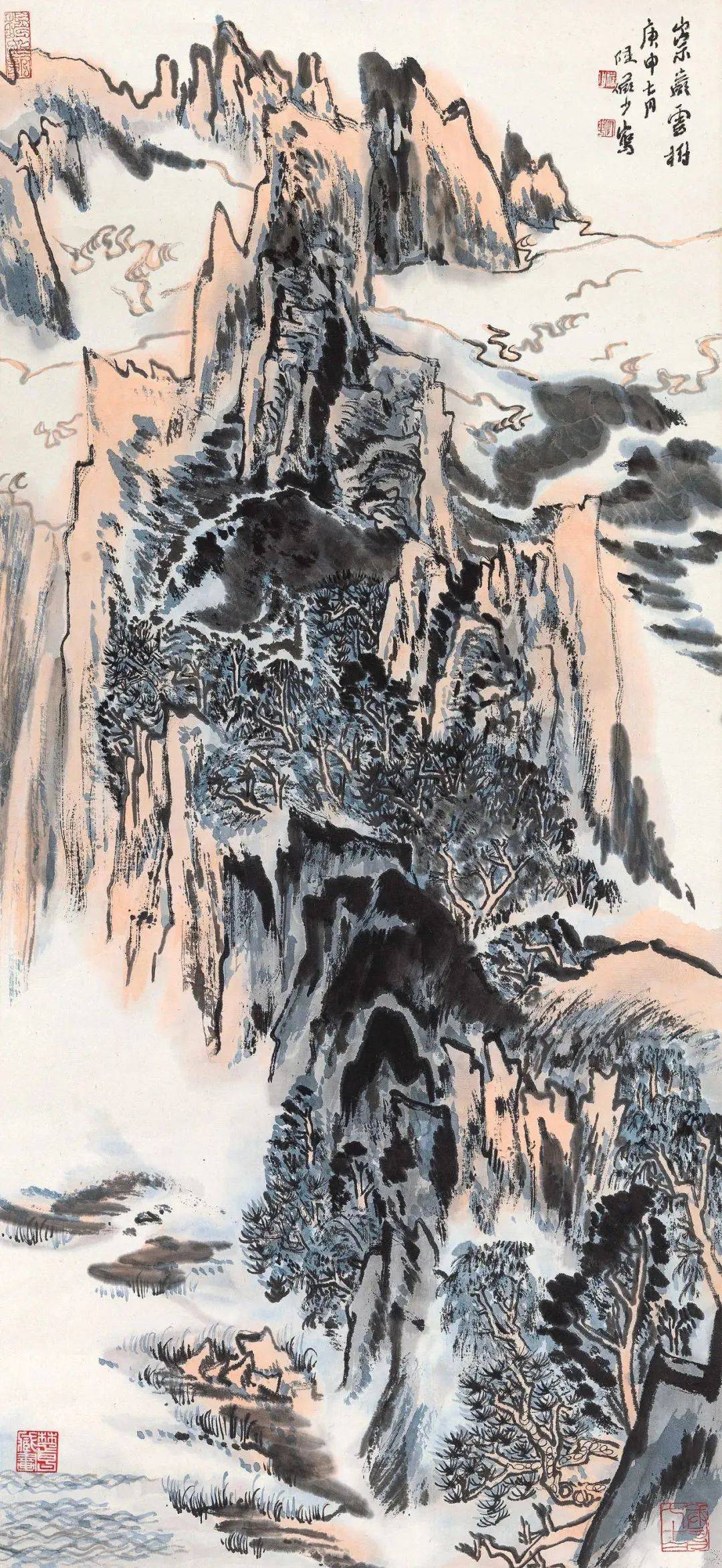 陆俨少：黄宾虹作画从大到小，我是从小到大 名人名家 第7张