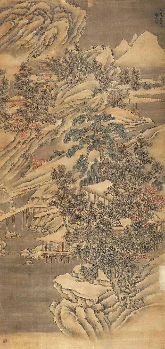 沈周山水画：明代文人画风的典范 名人名家 第11张