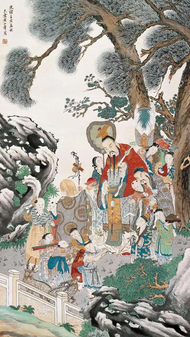 晚清早慧的天才画家黄山寿 名人名家 第26张