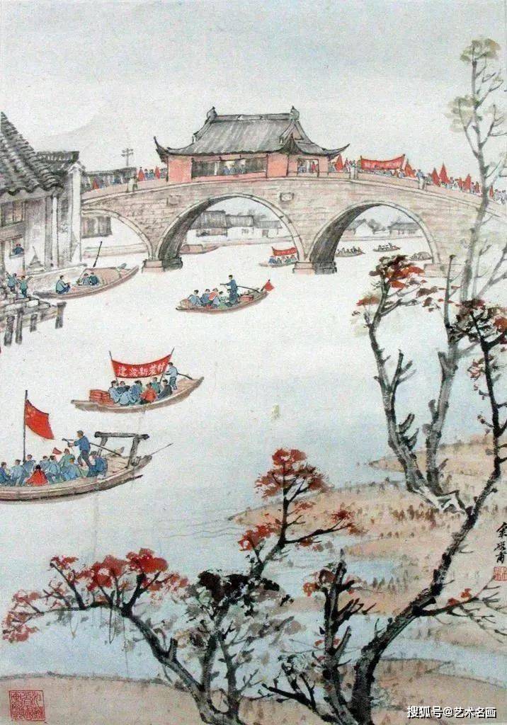 著名山水画家余彤甫作品欣赏! 名人名家 第22张