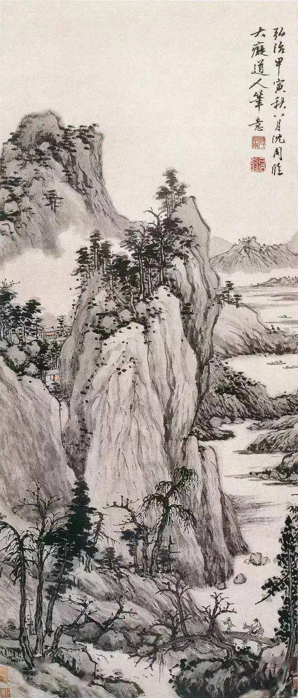 沈周山水画：明代文人画风的典范 名人名家 第3张