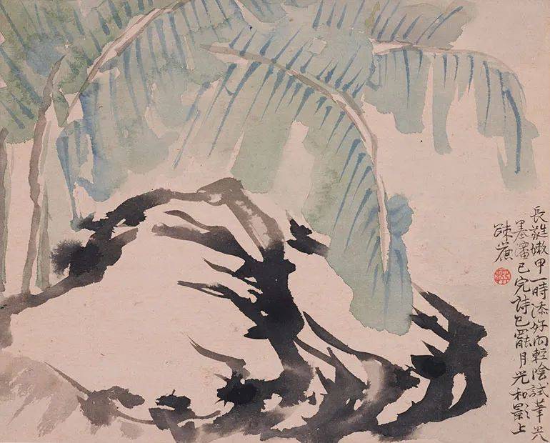 陈撰:寥寥几笔的花卉，格调超逸 名人名家 第20张