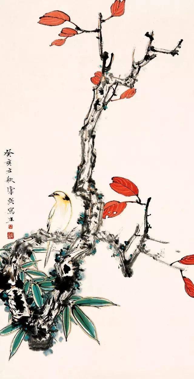 康师尧：长安画派唯一以花鸟画见称的画家 名人名家 第9张