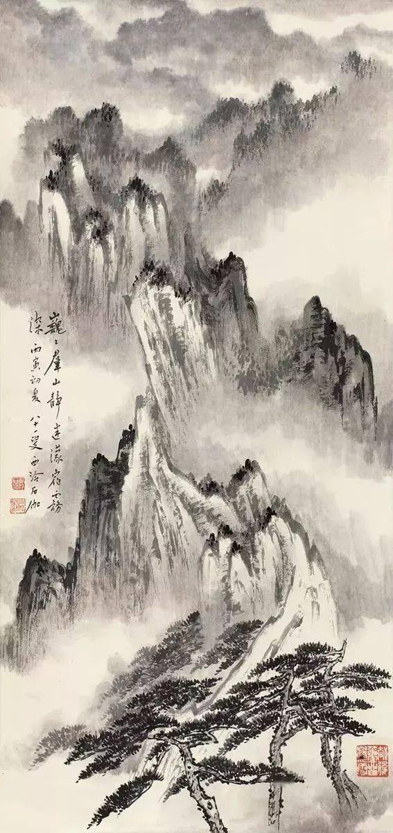 申石伽：他的山水画，能听到风声 名人名家 第22张