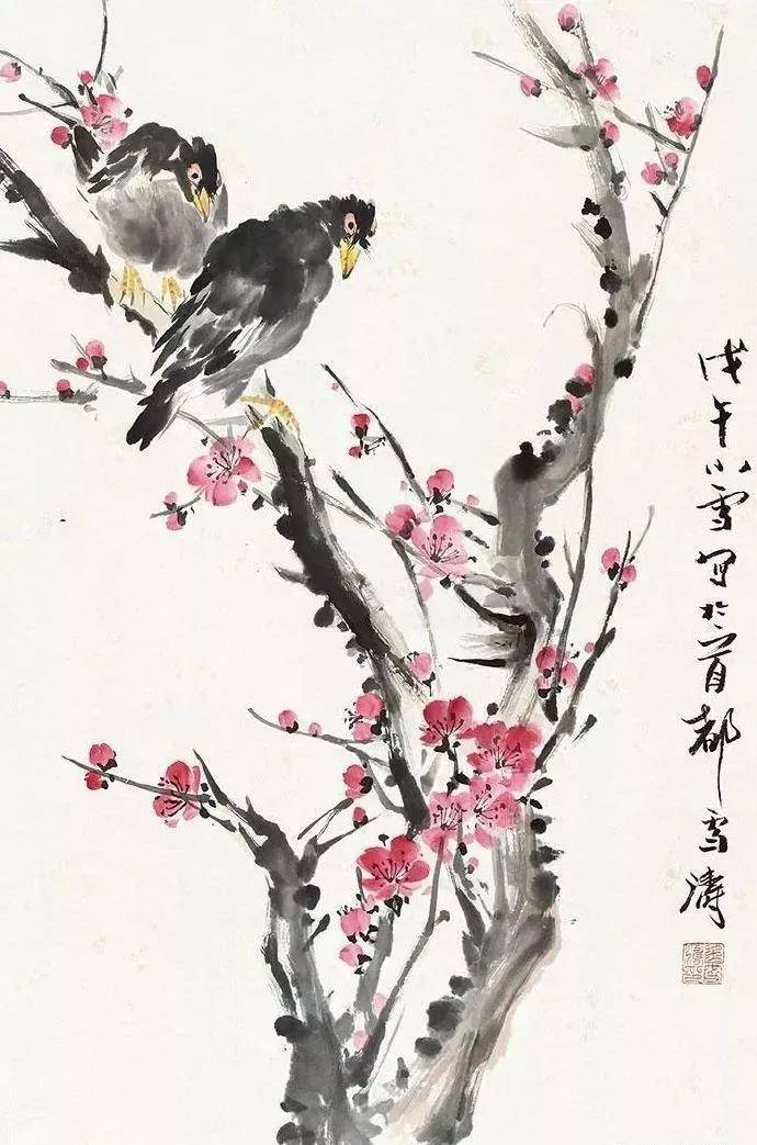 王雪涛这几幅画，才叫有趣！ 名人名家 第4张