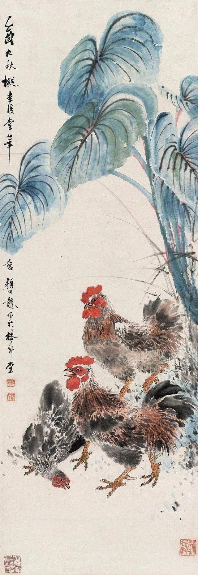 颜伯龙花鸟画艺术：工写交融下的自然之美与情感共鸣 名人名家 第37张
