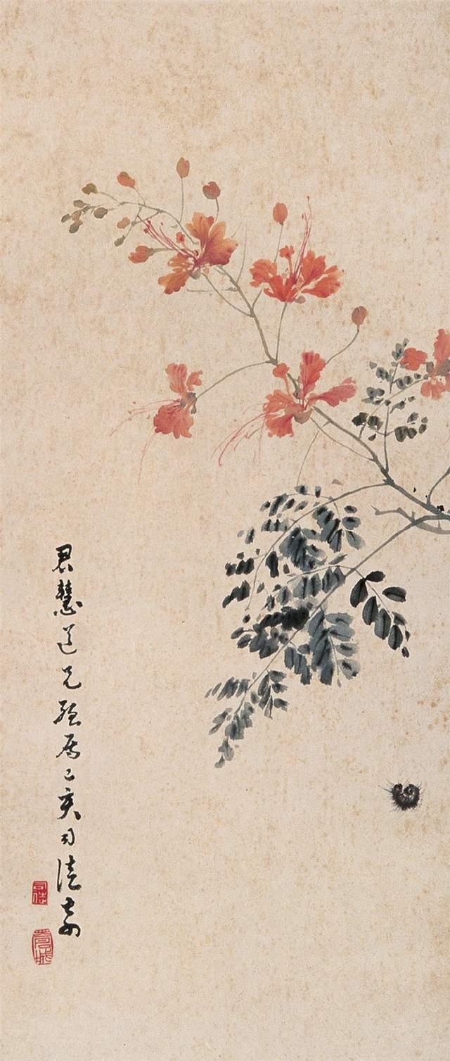 岭南画派大家司徒奇精品花鸟画作品欣赏 名人名家 第10张