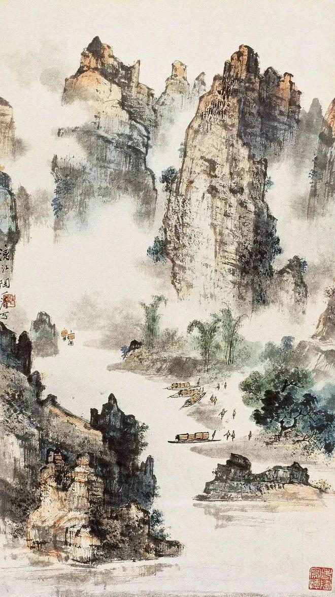 陶一清笔下的云烟山水，唯美至极 名人名家 第9张