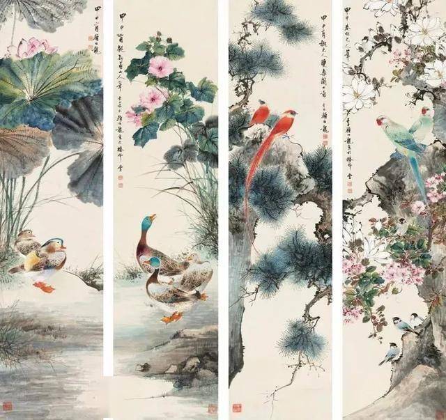 颜伯龙花鸟画艺术：工写交融下的自然之美与情感共鸣 名人名家 第40张