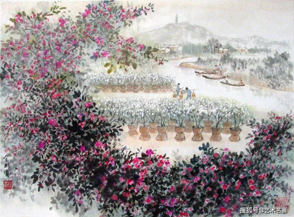 著名山水画家余彤甫作品欣赏! 名人名家 第15张