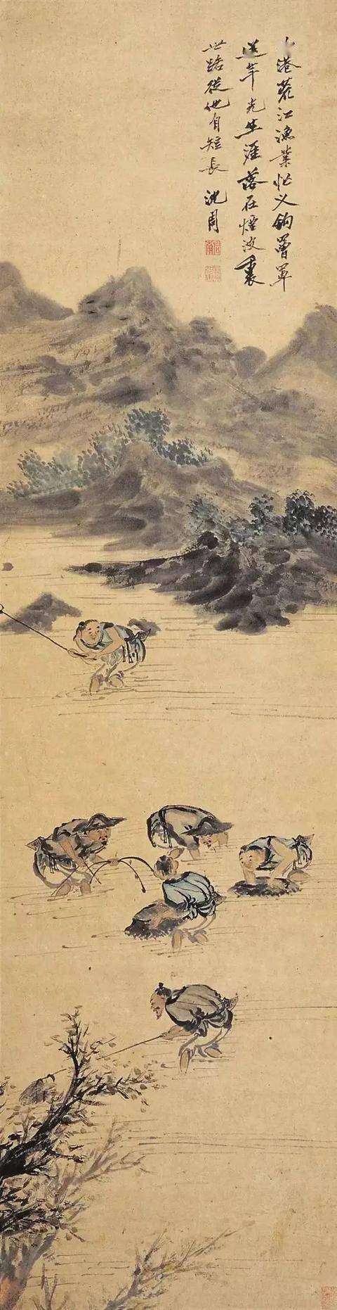 沈周山水画：明代文人画风的典范 名人名家 第12张