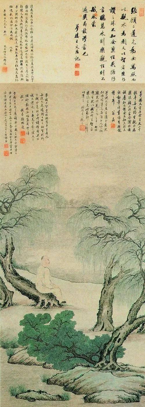 清代顾鹤庆山水画︱笔墨清逸，尽显文人情怀 名人名家 第44张