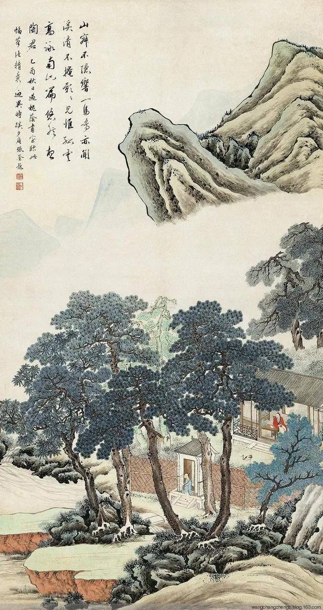 清代张崟山水画作品 名人名家 第22张