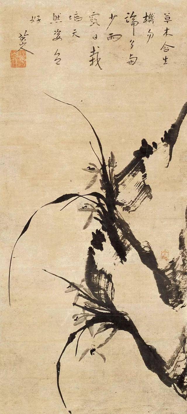 八大山人花鸟：面貌独特，笔墨取胜！ 名人名家 第12张