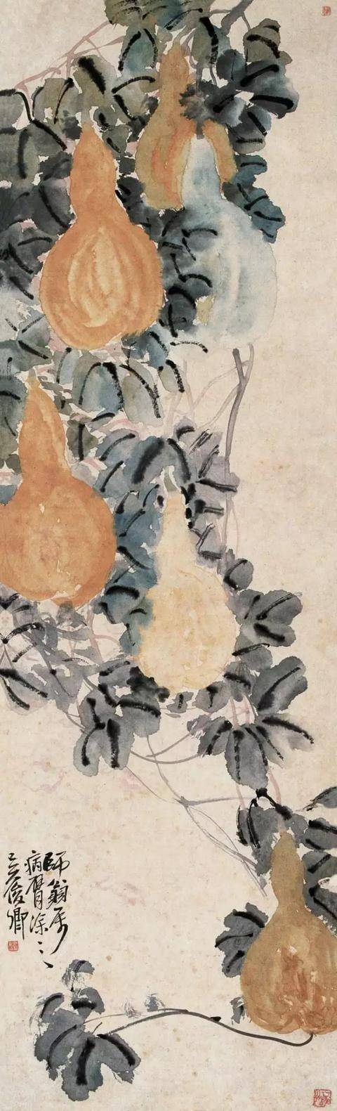 吴昌硕的线条，有种让人着迷的魔力 名人名家 第10张