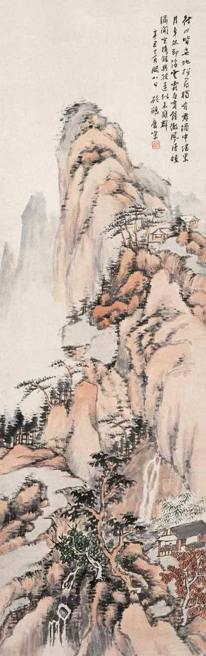 清代顾鹤庆山水画︱笔墨清逸，尽显文人情怀 名人名家 第48张