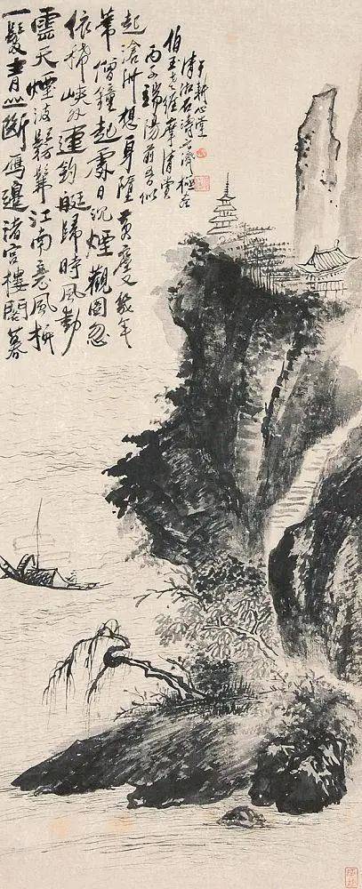 石涛三大贡献，让他成为一代山水画宗师 名人名家 第39张