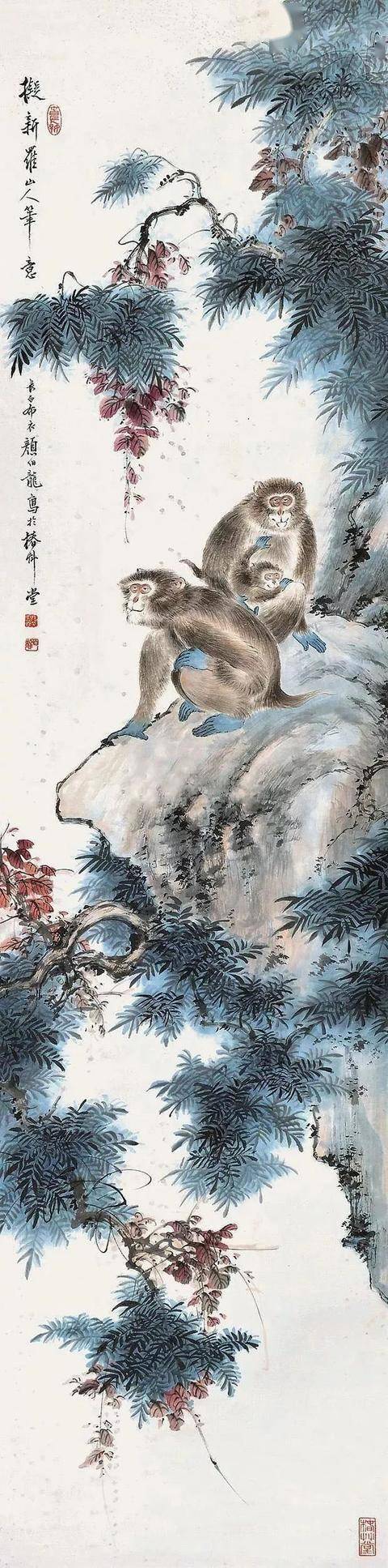 颜伯龙花鸟画艺术：工写交融下的自然之美与情感共鸣 名人名家 第8张