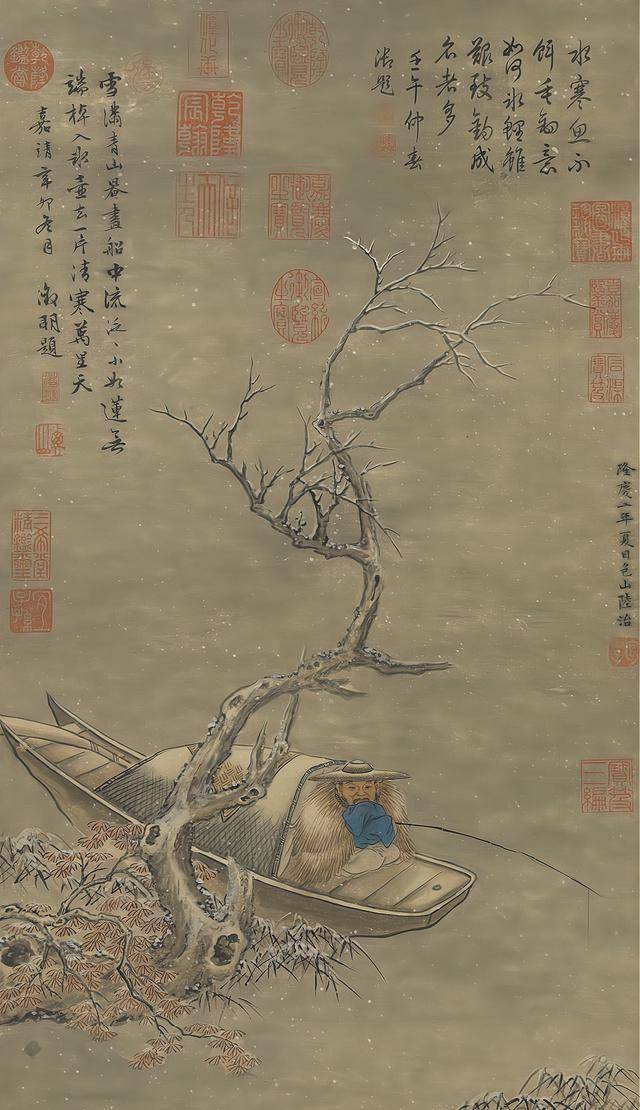陆治的画，潇洒脱俗，饶有风韵！ 名人名家 第3张