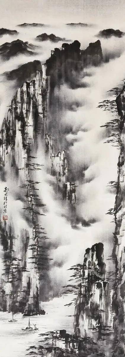 郭传璋：云海山水，氤氲淋漓 名人名家 第3张