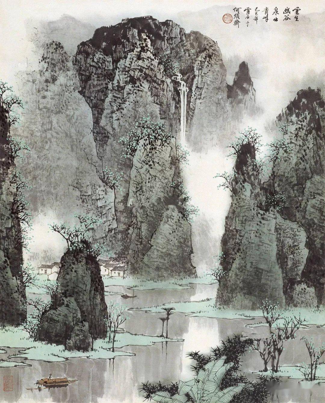 桂林山水甲天下——白雪石笔下的桂林 名人名家 第24张