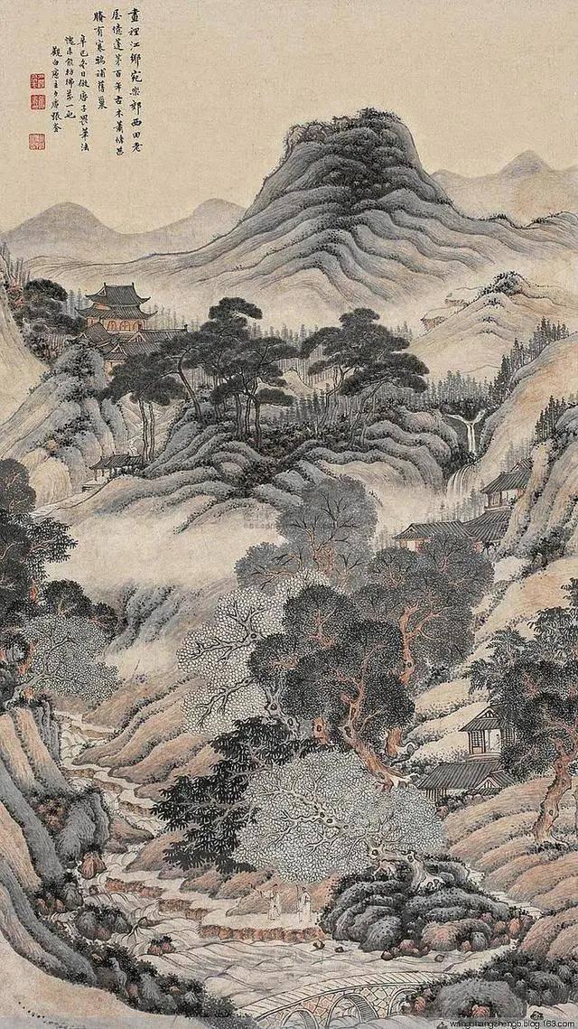 清代顾鹤庆山水画︱笔墨清逸，尽显文人情怀 名人名家 第30张
