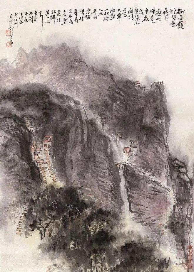 王伯敏画画：一山一云，一树百叶，都大气磅礴 名人名家 第51张