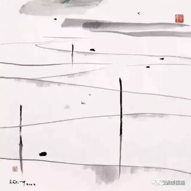 吴冠中的极简，妙极了！ 名人名家 第3张