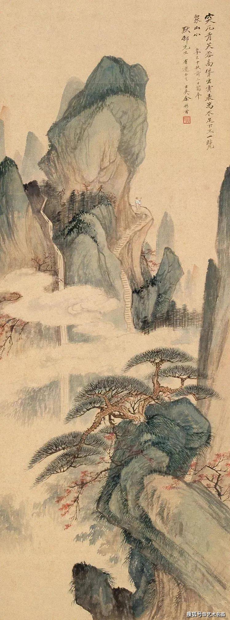 著名山水画家余彤甫作品欣赏! 名人名家 第3张