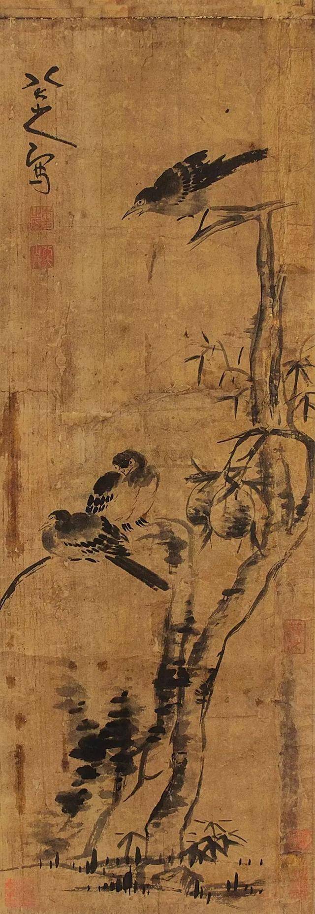 八大山人花鸟：面貌独特，笔墨取胜！ 名人名家 第11张